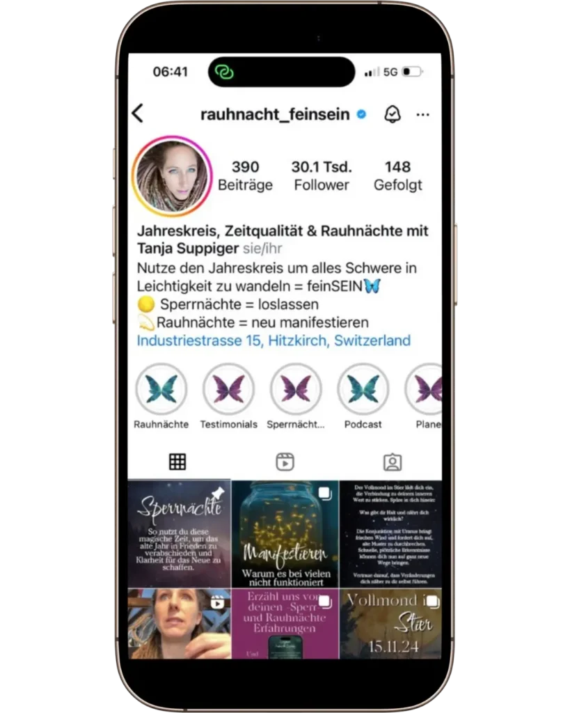 Rauhnaechten-feinsein-tanjasuppiger-Instagram-profil-bilder